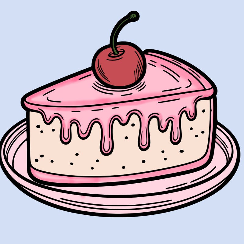 a cheesecake