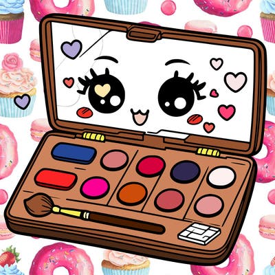 makeup pallet
