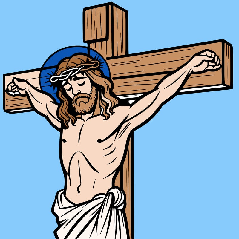 jesus on the cross