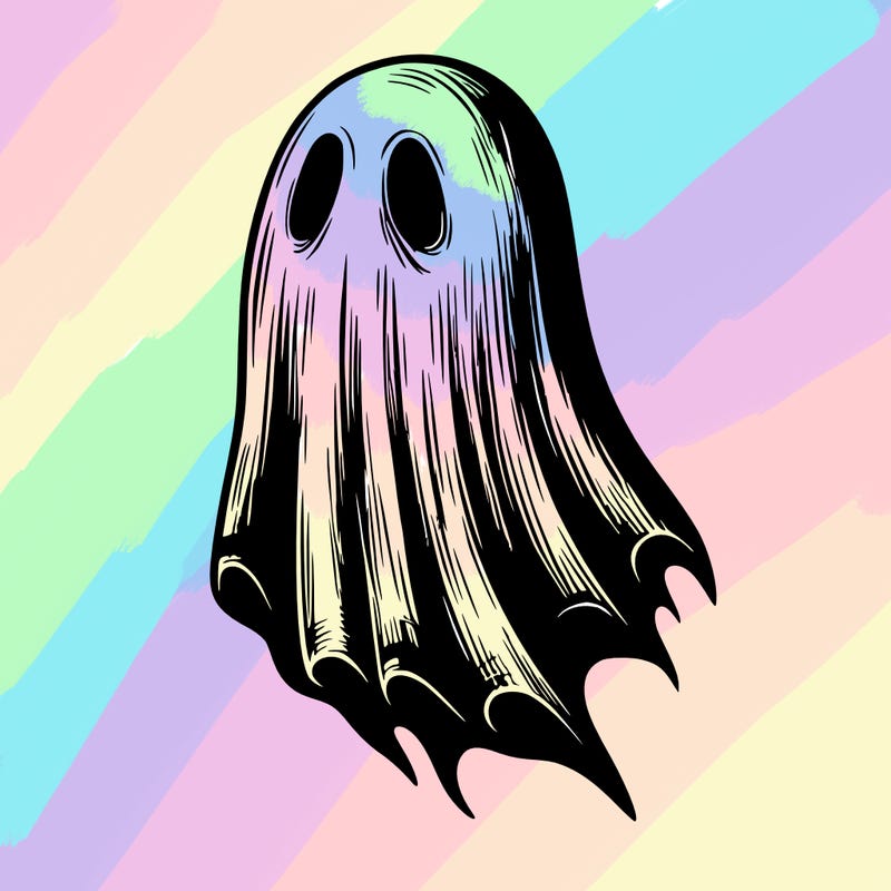 realistic creepy ghost