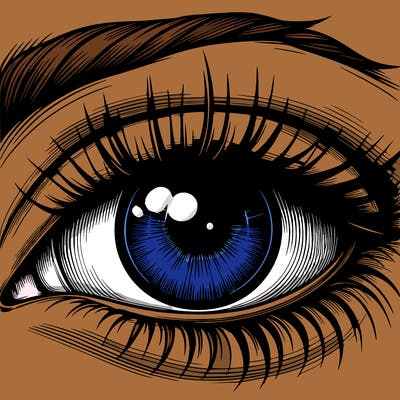 realistic eye