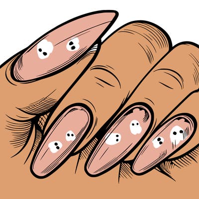 realistic nails