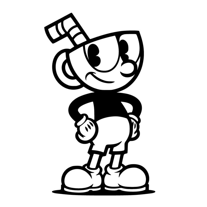 cuphead as human