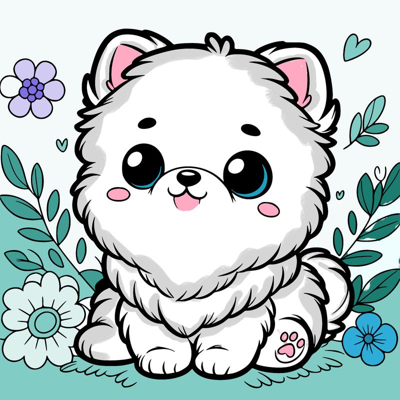 cute pomeranian baby