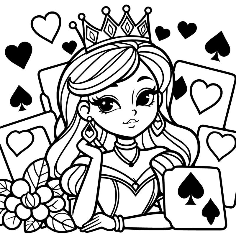 the queen of hearts