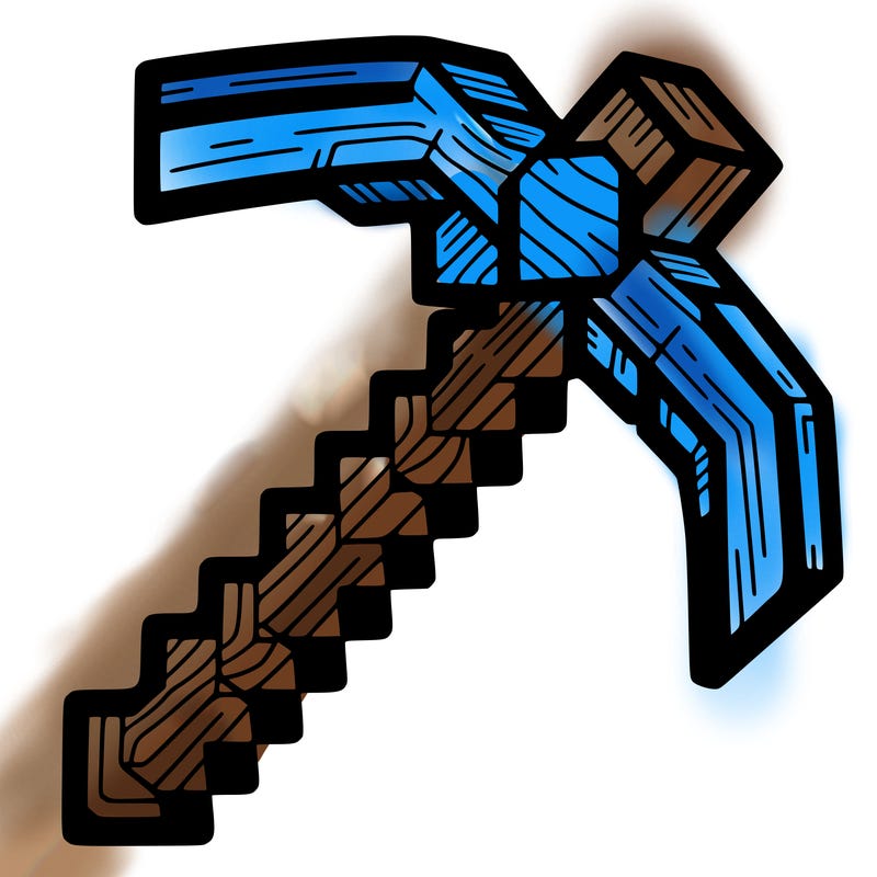 minecraft netherite pickaxe