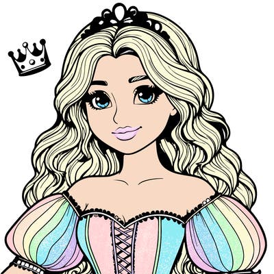 realistic princess