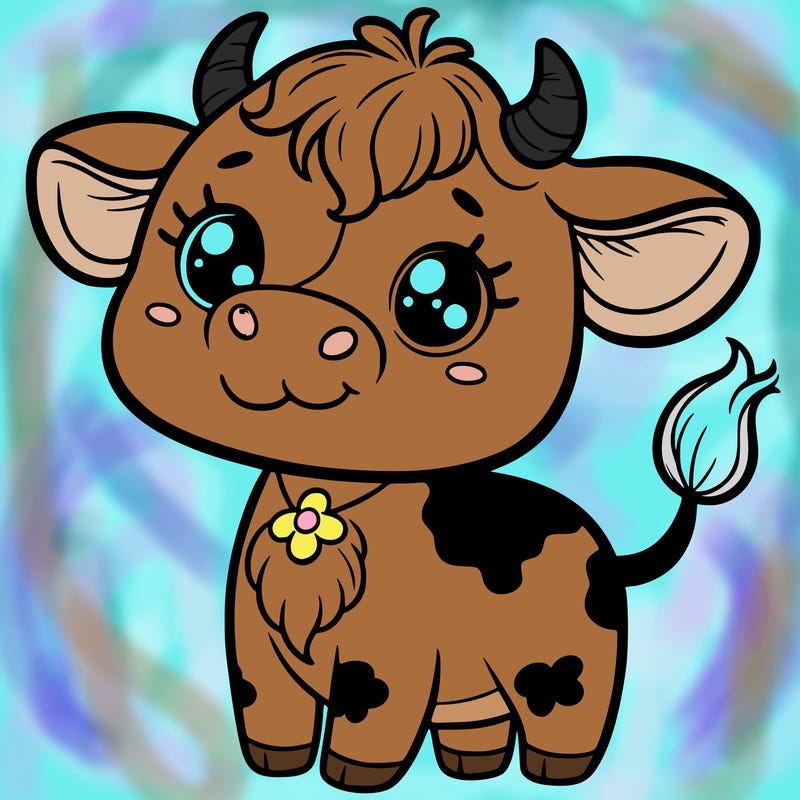 cute cow