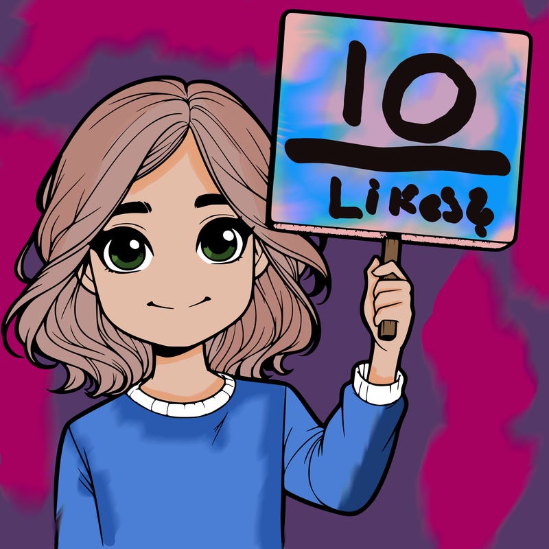 realistic girl holding up a sign