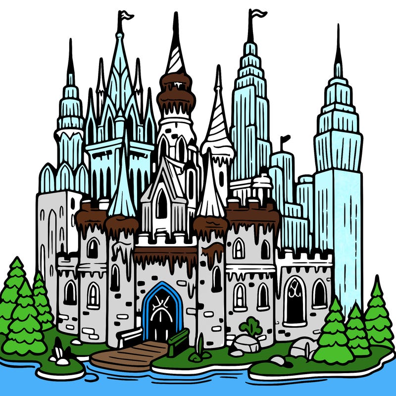 ice castle in new york