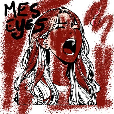 screaming realistic, girl