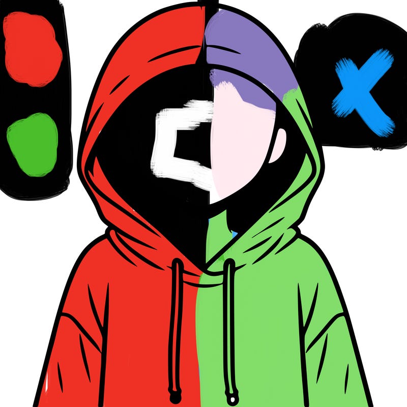 faceless girl in hoodie