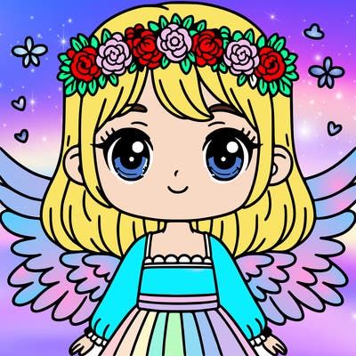 girl with wings