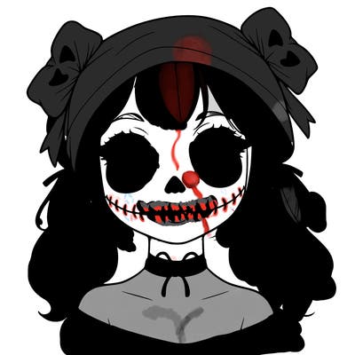 realistic girl halloween