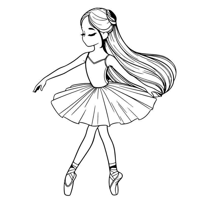 realistic, ballet girl
