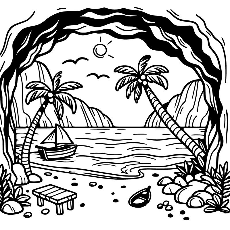 beach cave