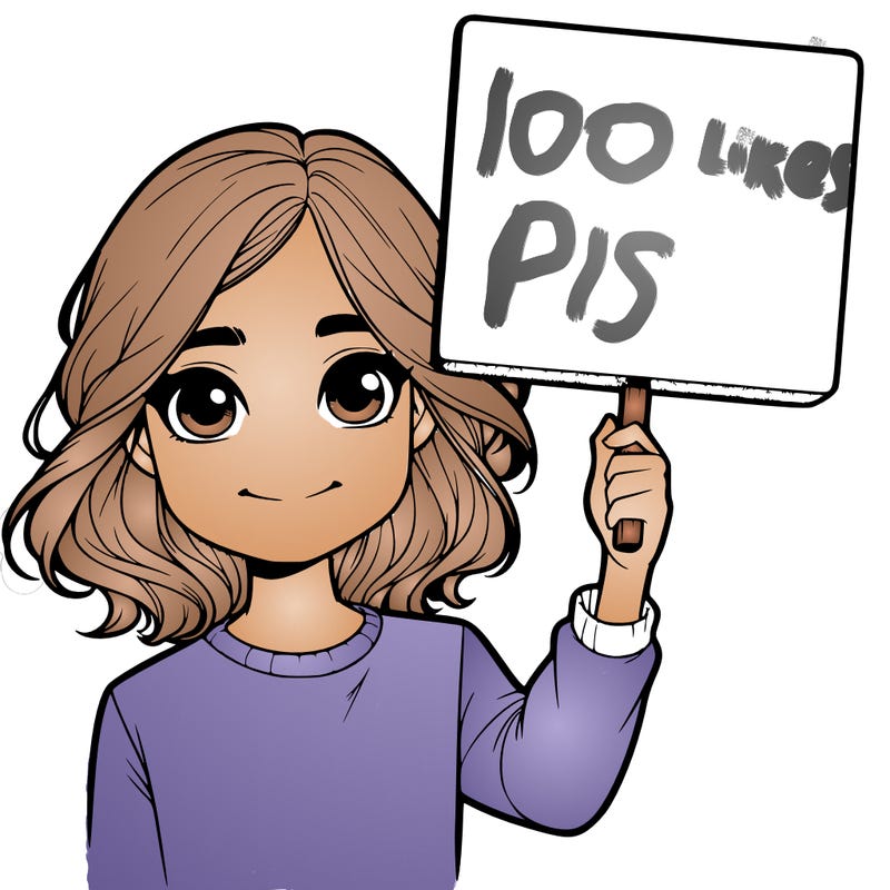 realistic girl holding up a sign