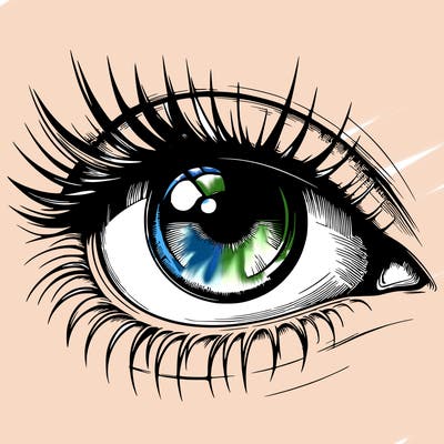 realistic eye