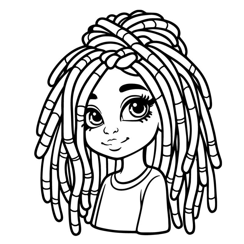 girl with dread locks