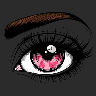 realistic eye