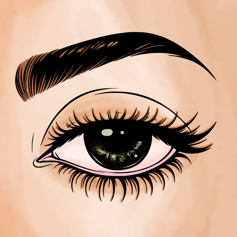 eye closed realistic