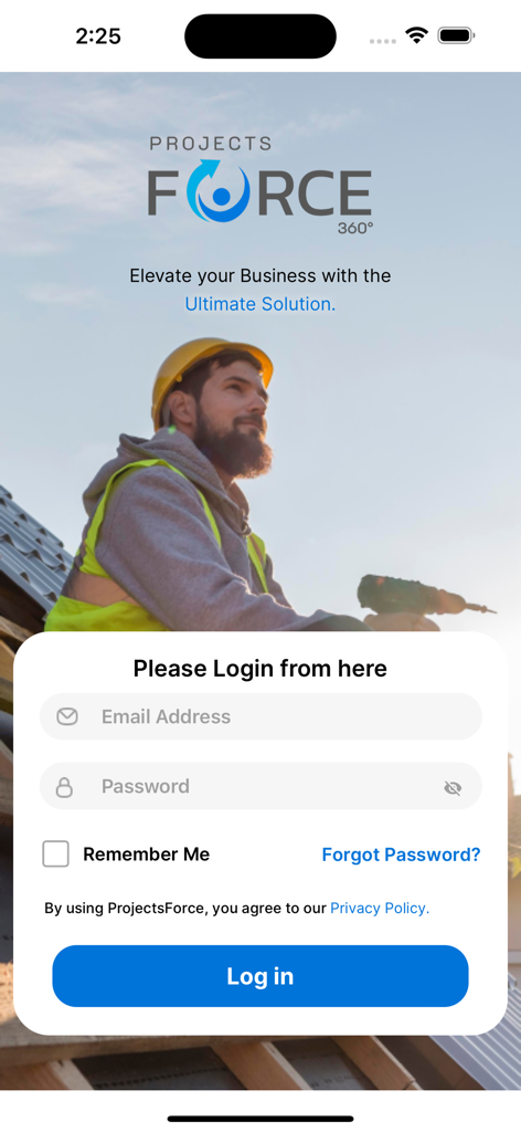ProjectsForce - Business App | MWM