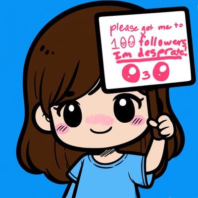 a girl holding up a blank sighn