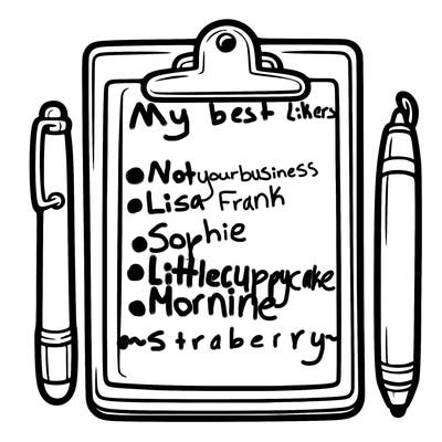 blank clip board with pen