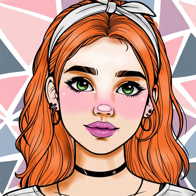 realistic teenage girl