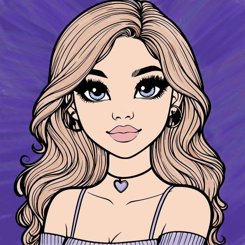 realistic pretty girl