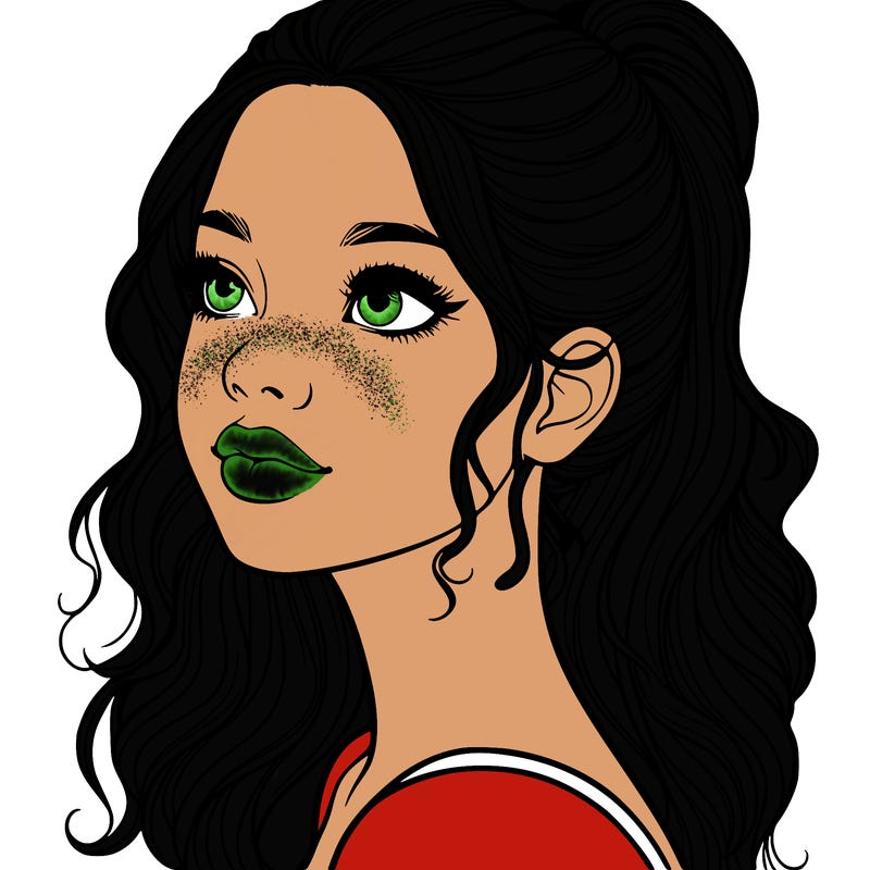 beautiful realistic girl