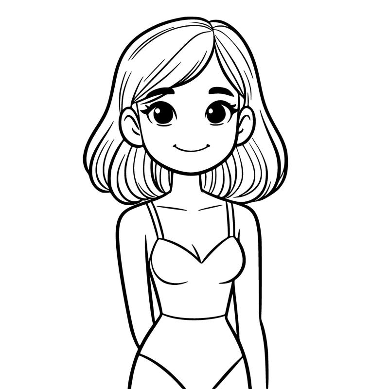 𝓡𝓮𝓪𝓵𝓲𝓼𝓽𝓲𝓬 𝓰𝓲𝓻𝓵 𝓲𝓷 𝓼𝔀𝓲𝓶 𝓼𝓾𝓲𝓽