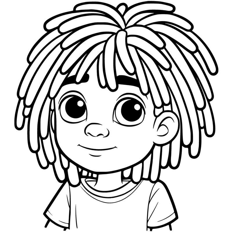 boy with dreads