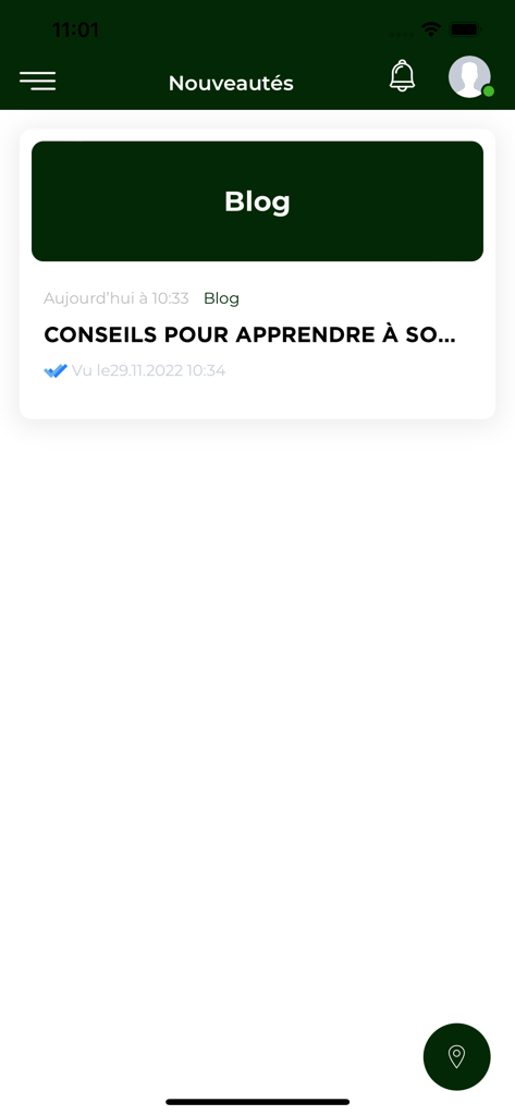 Newton - Al Karaouiyine - Seção de atualizações de blog e notícias do aplicativo de gestão escolar Newton Al Karaouiyine