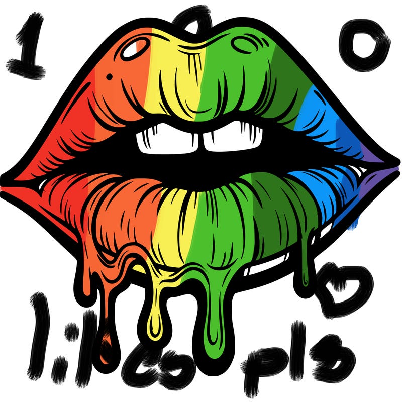 lips that look realistic and drip