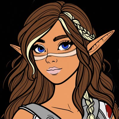 realistic elf girl