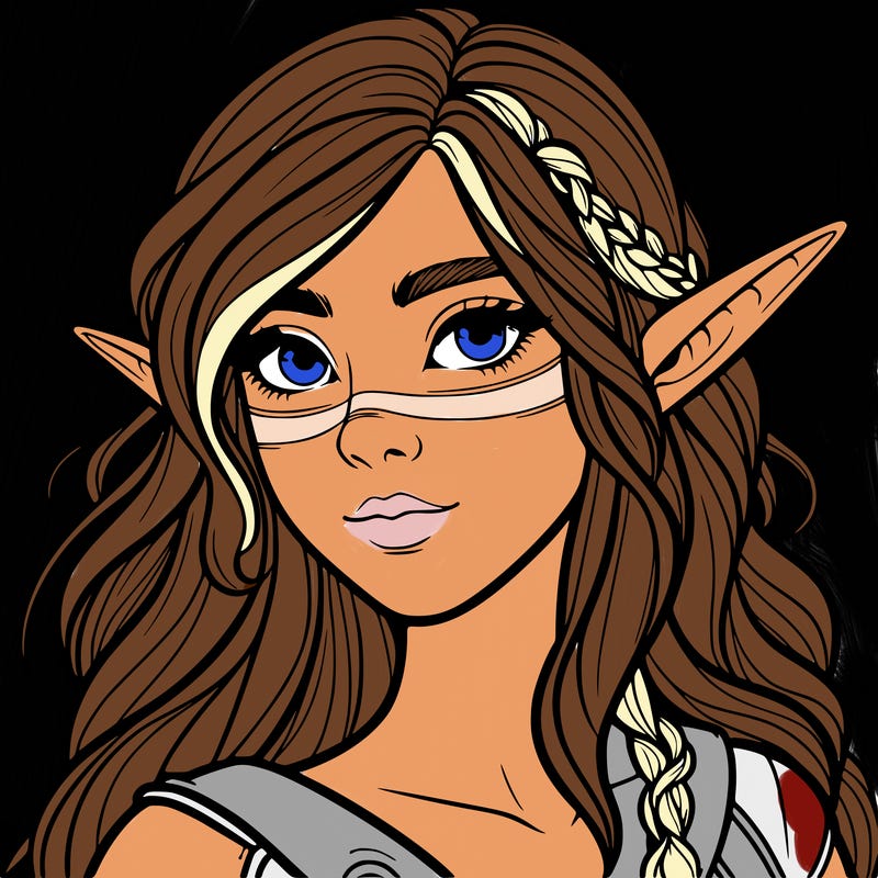 realistic elf girl