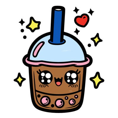 kawaii bubble tea