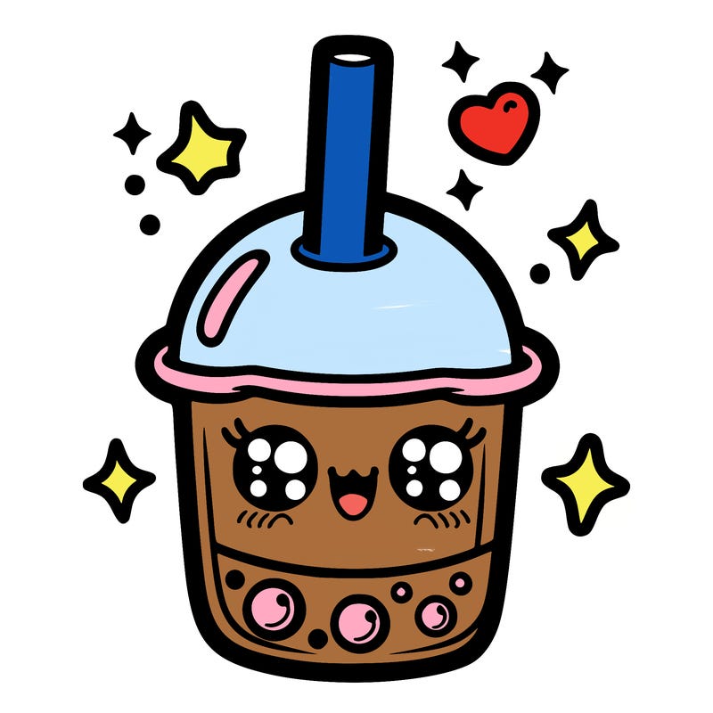 kawaii bubble tea
