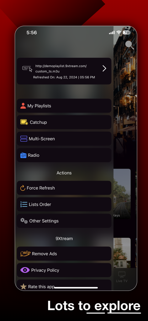 9Xtream | El Reproductor IPTV Definitivo para Apple TV y iOS