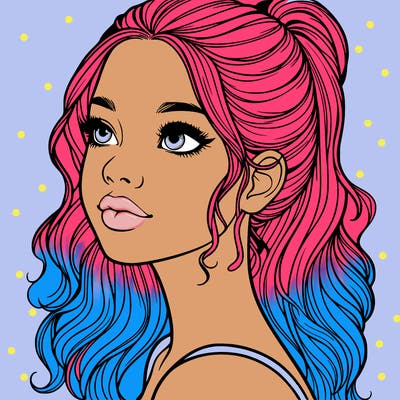 beautiful realistic girl