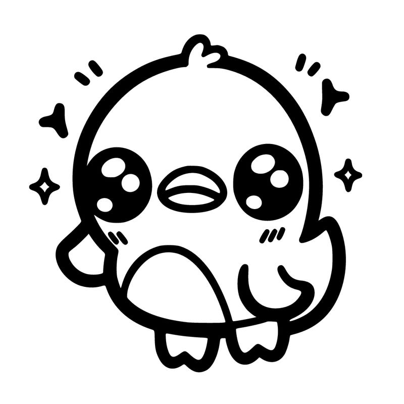 kawaii duck