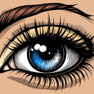 realistic eye