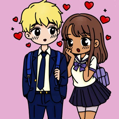 high school boy crush on a girl