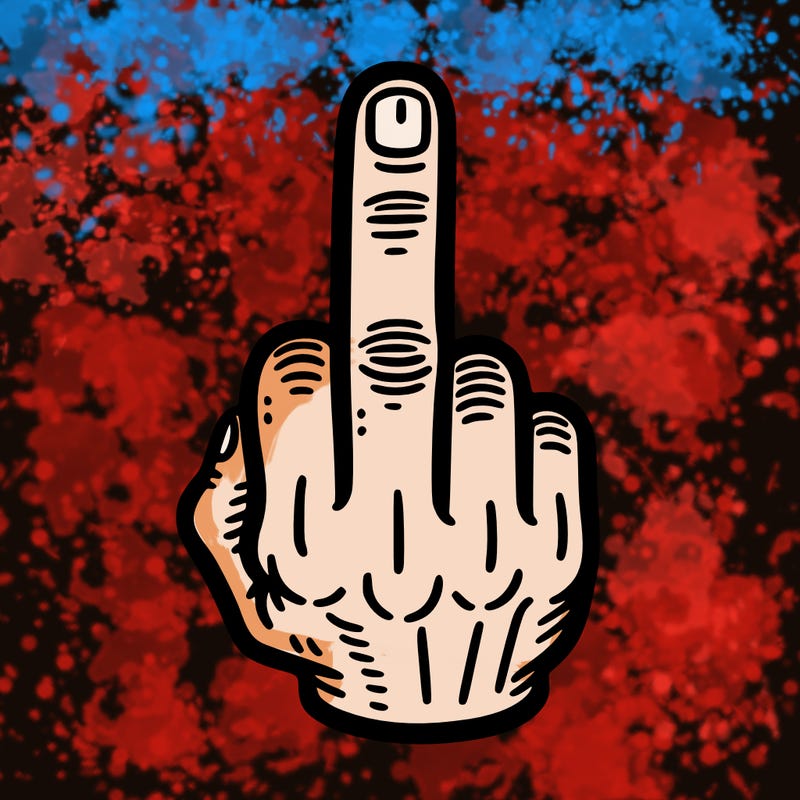 middle finger