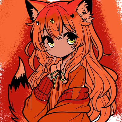 fox manga girl