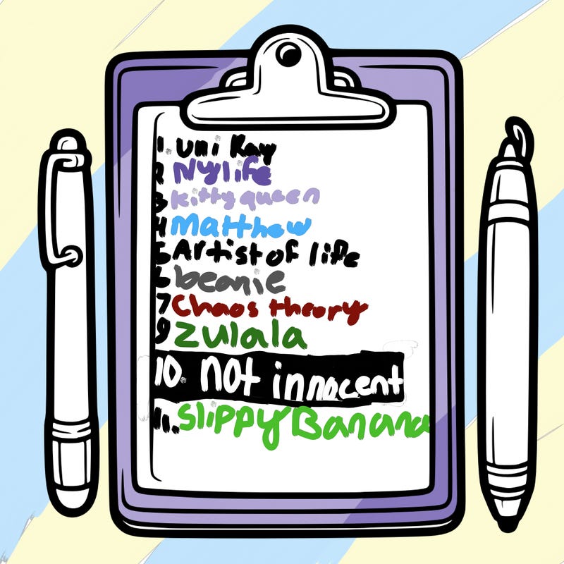 blank clip board with pen