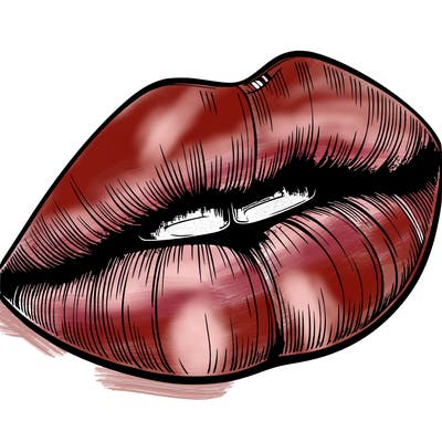 realistic lips