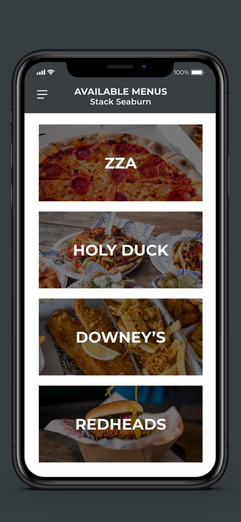 STACK Leisure - Food & Drink App | MWM