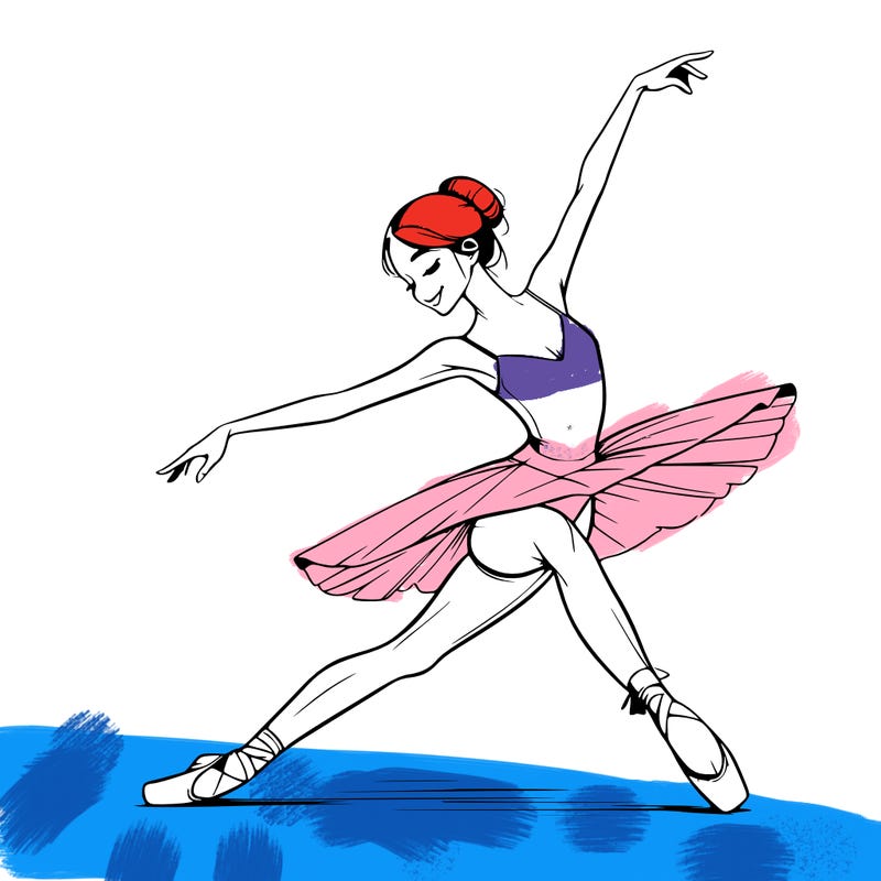 ballerina realistic aesthetic